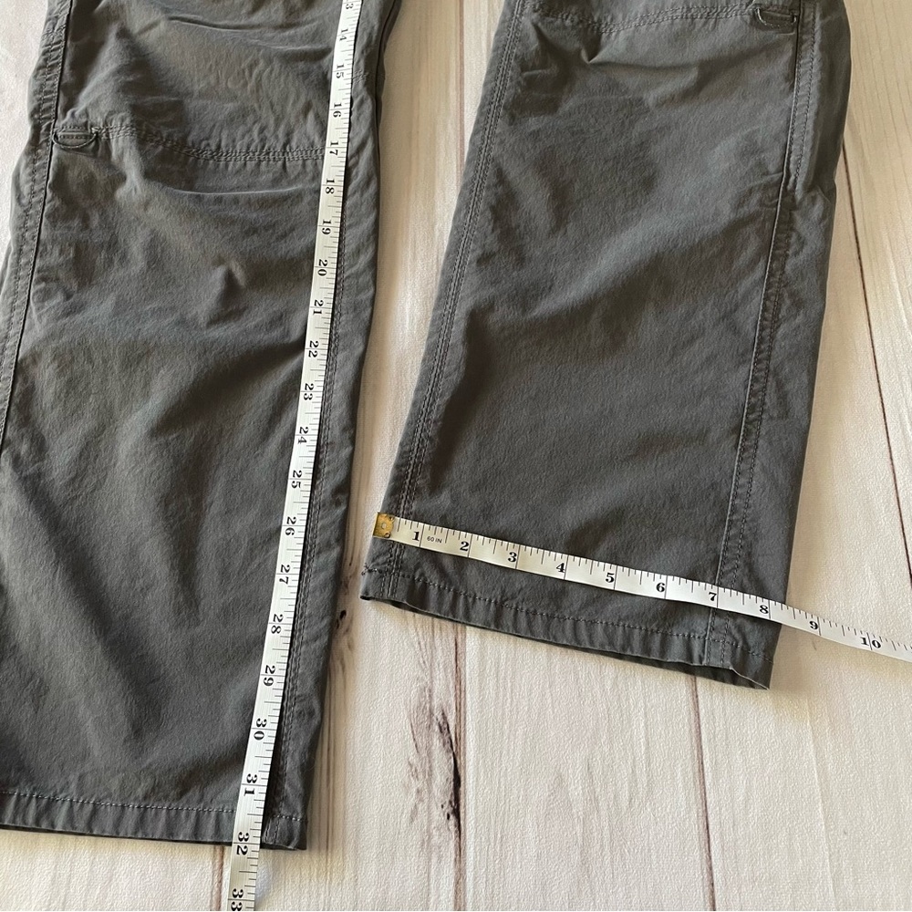 Kuhl Spire Roll up Hiking Pants Women’s 14 Gray Utility Straight Cargo Outdoor - Picture 15 of 16